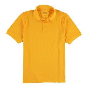 AUTHENTIC GALAXY UNIFORM Mens Ribbed Collar Polo Shirt, NWT